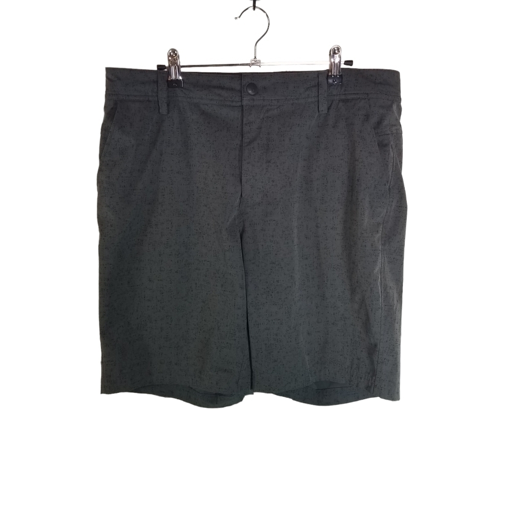 Rei Coop Milford hybrid gray printed athletic shorts stretch